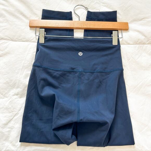 Lululemon Align High-Rise Pant 25” Navy Blue Size 4 Leggings - Picture 4 of 6